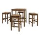 Oreton Square Wood Outdoor Pub Dining Collection image number 0