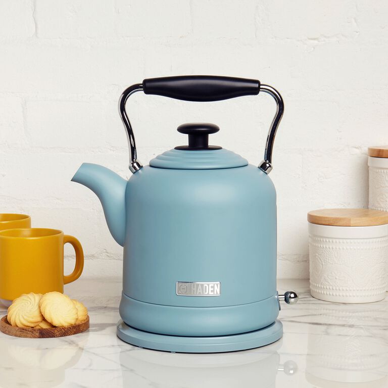 Haden Poole Blue Highclere Cordless Electric Kettle image number 6
