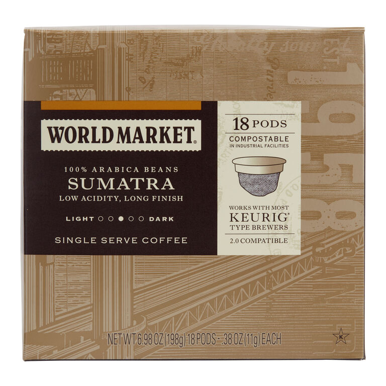 World Market® Sumatra Coffee Pods 18 Count image number 1