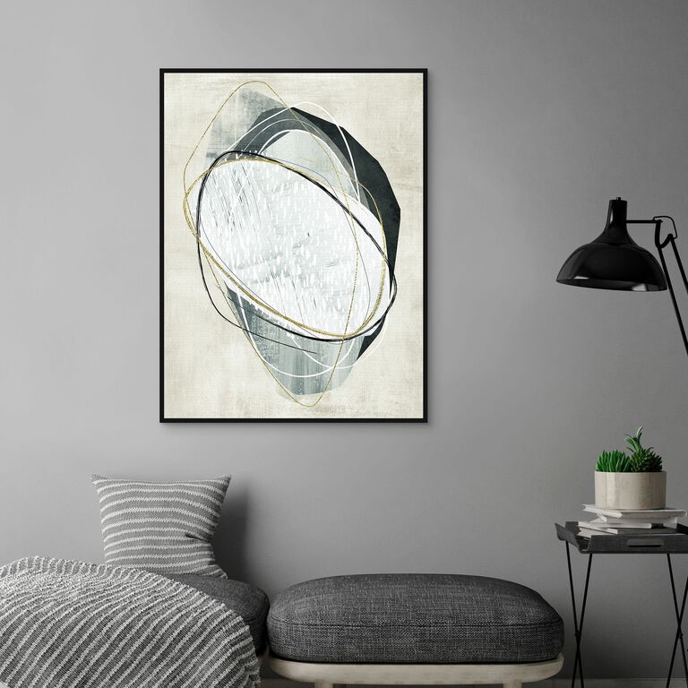Pile of Rocks by Nikki Chu Framed Canvas Wall Art image number 4