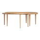 Barnes Golden Natural Wood Nesting Coffee Tables 2 Piece Set image number 4