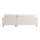 Camile Ivory Right Facing Sectional Sofa image number 5
