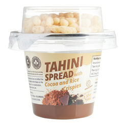 Mini Cocoa Tahini Spread with Crispy Rice Topping Cup
