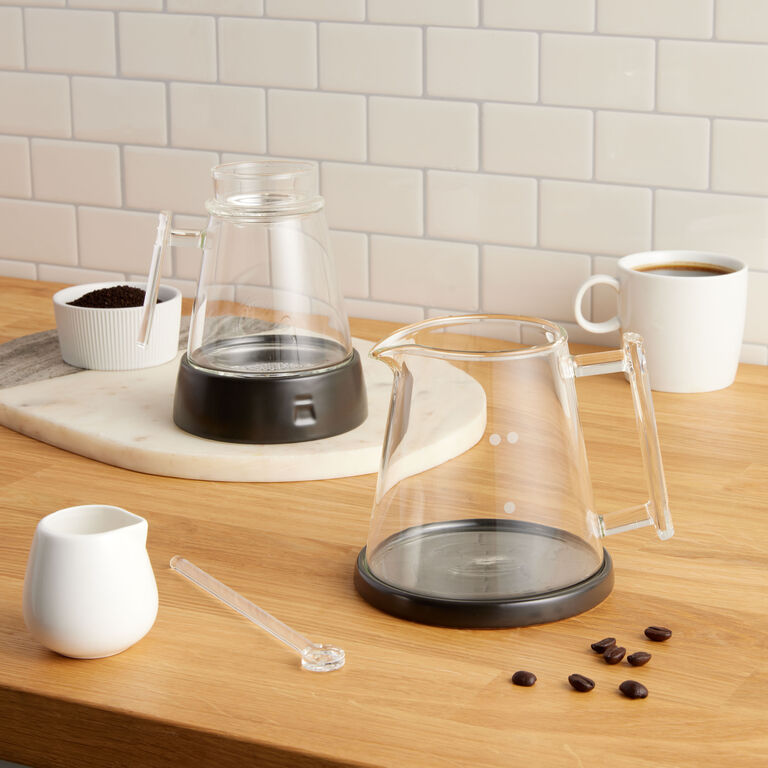 Pure Over Signature Glass Pour Over Coffee Carafe image number 2