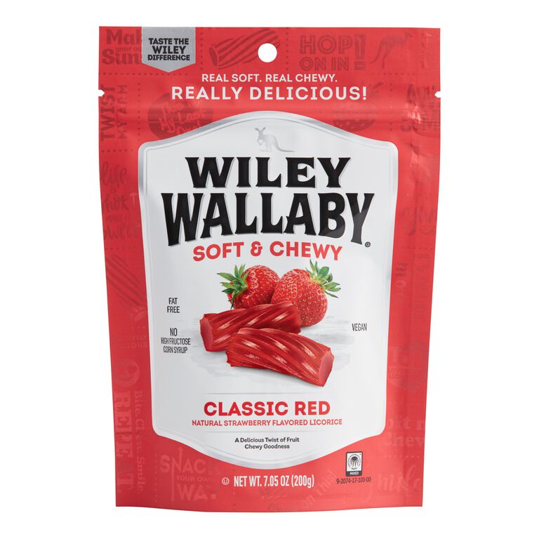 Wiley Wallaby Original Soft Red Licorice image number 1