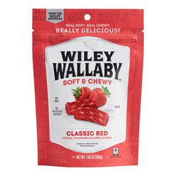 Wiley Wallaby Original Soft Red Licorice