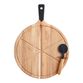 Acacia Wood Pizza Cutting Board and Pizza Cutter Set image number 0