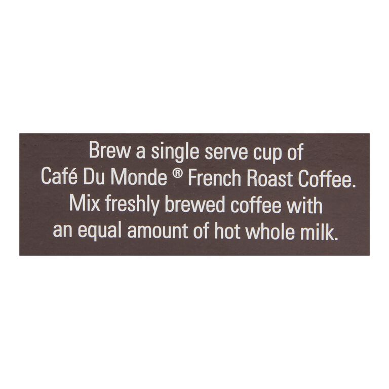 Café Du Monde French Roast K-Cup Coffee Pods 12 Count image number 2