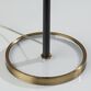 Bryson Black Metal And Antique Brass Adjustable Floor Lamp image number 2