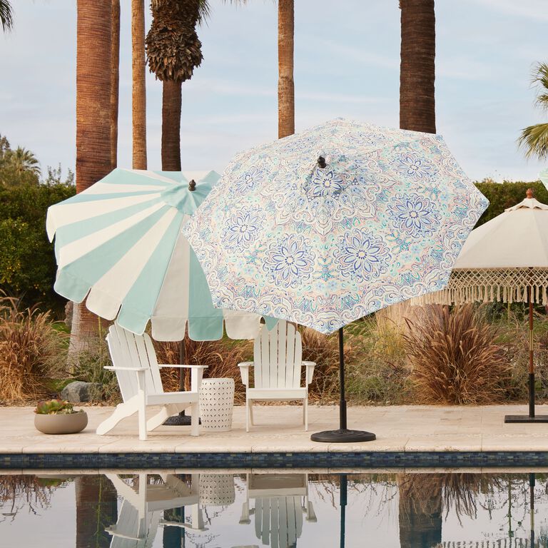 Amalfi Medallion 9 Ft Replacement Umbrella Canopy image number 2