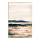 Terra Strata II Abstract Watercolor Framed Canvas Wall Art image number 0