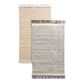 Brooklyn Two Tone Stripe Woven Wool and Cotton Area Rug image number 0