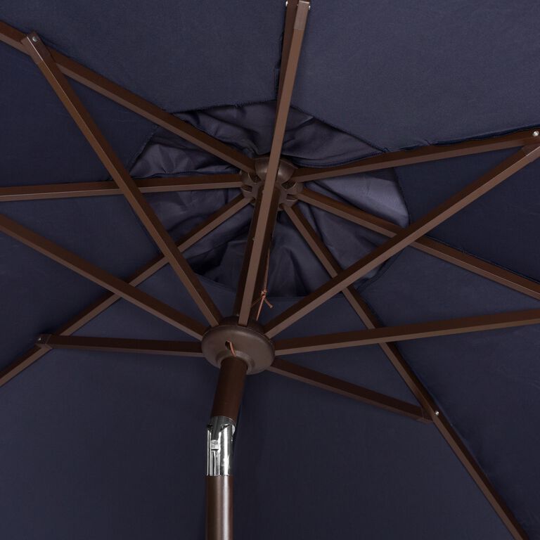9 Ft Tilting Patio Umbrella with Fringe image number 4