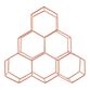 Copper Hexagon 6 Bottle Wine Rack image number 1