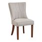 Longmount Beige Upholstered Dining Chair Set of 2 image number 0