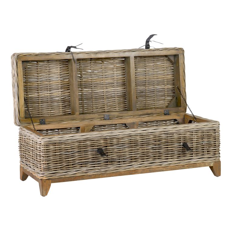 Natural Rattan Basket Bretta Coffee Table image number 3