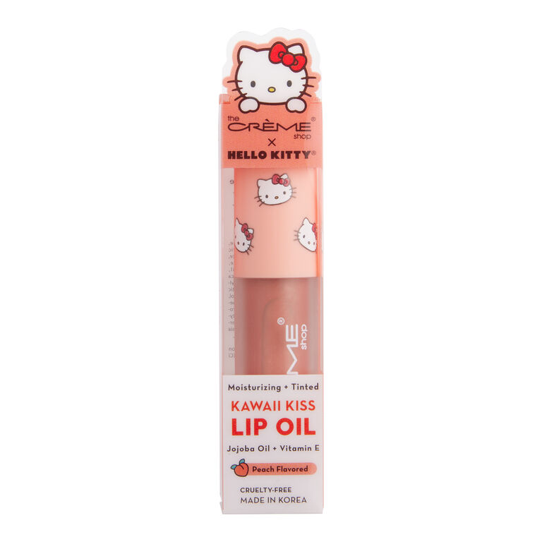 Creme Shop Hello Kitty Kawaii Kiss Peach Lip Oil image number 1