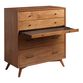 Brewton Acorn Wood Dresser With Pullout Tray image number 5