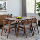 Luella Wood Chevron Dining Table image number 1