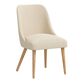 Kian Linen Upholstered Dining Chair image number 0