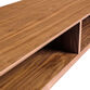 Emilio Wood and Metal Coffee Table with Shelves image number 6
