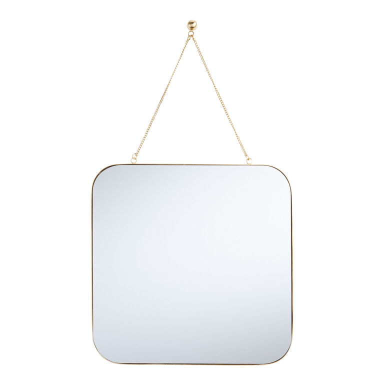 Gold Hanging Wall Mirror Collection image number 2