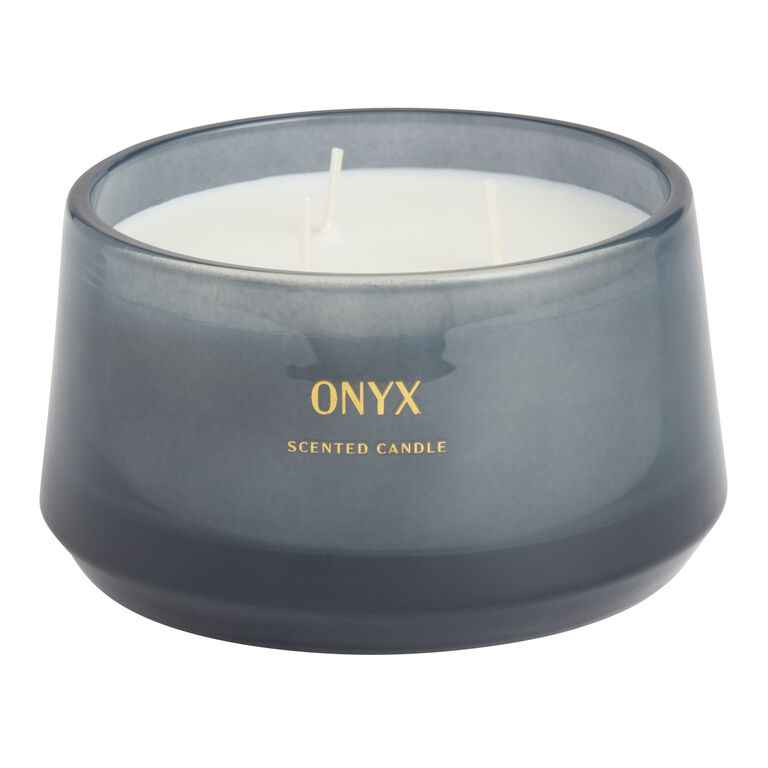 Gemstone Onyx 3 Wick Scented Candle image number 1