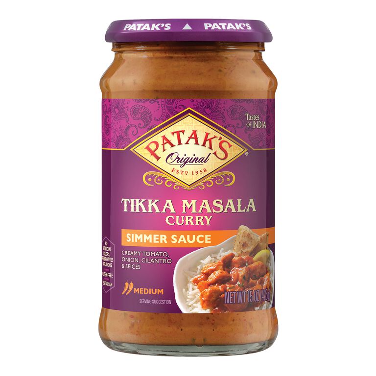 Patak's Tikka Masala Curry Simmer Sauce image number 1