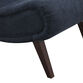 Cuyler Indigo Blue Upholstered Chair and Ottoman Set image number 4