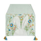 Pastel Blue Bunny Embroidered Table Runner image number 0