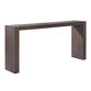 Vince Distressed Wood Console Table image number 0