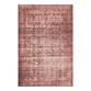 Pepper Crimson and Eggplant Distressed Area Rug image number 0