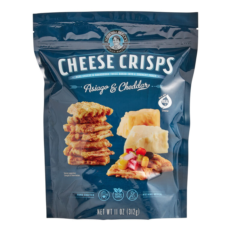 Large Macy's Asiago And Cheddar Cheese Crisps image number 1
