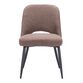 Chapin Faux Sherpa Upholstered Dining Chair Set of 2 image number 2