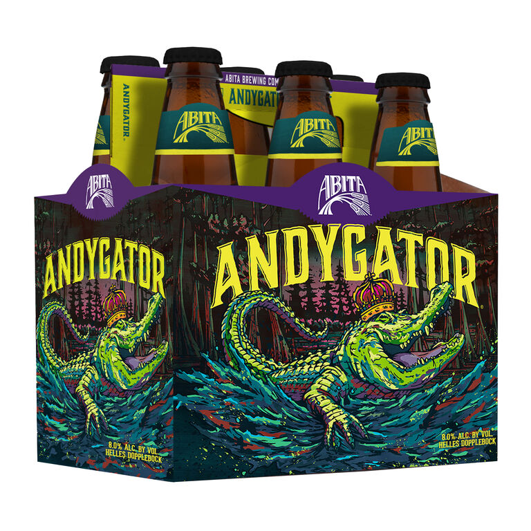 Abita Andygator Beer 6 Pack image number 1