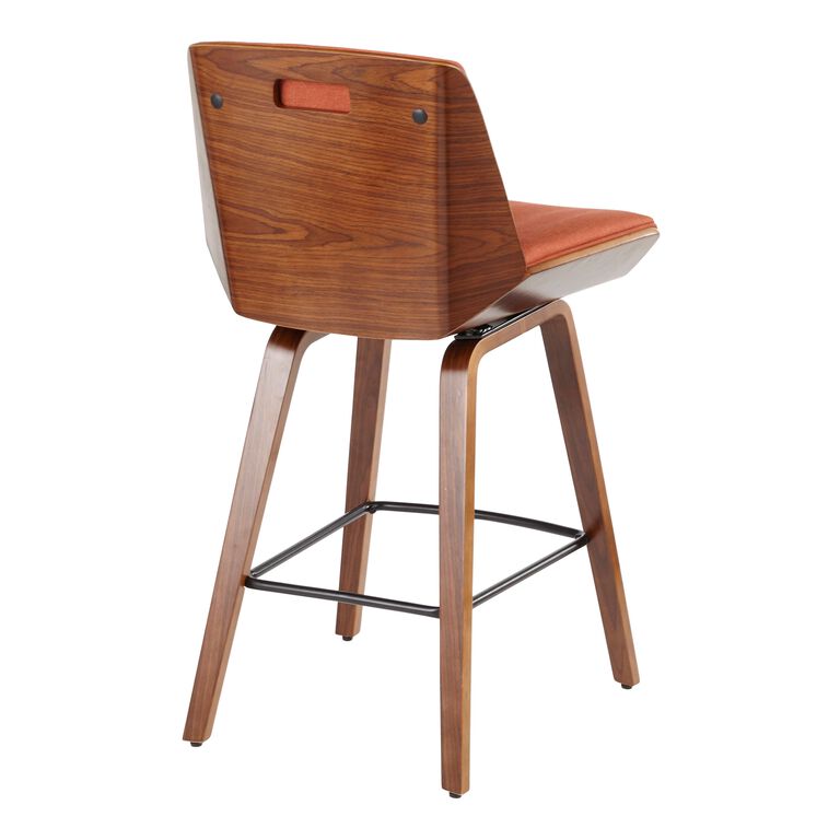 Joel Mid Century Upholstered Counter Stool image number 6