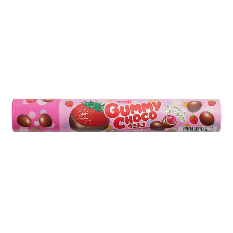 Meiji Strawberry Gummy Choco Bites image number 1