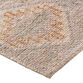 Luna Beige and Charcoal Traditional Style Indoor Outdoor Rug image number 2