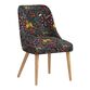 Kian Print Upholstered Dining Chair image number 0