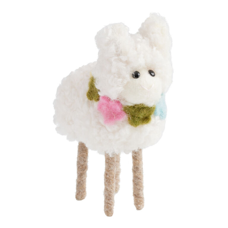 Wool Spring Lamb Decor image number 1