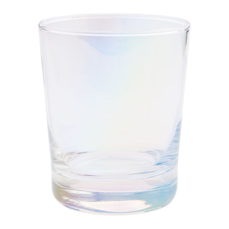 Modern Iridescent Double Old Fashioned Glass image number 1