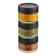 Mini Glass Stackable Spice Jar with Shaker Insert Set of 2 image number 2