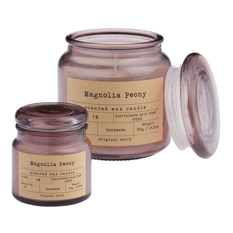 Apothecary Magnolia Peony Scented Candle image number 1