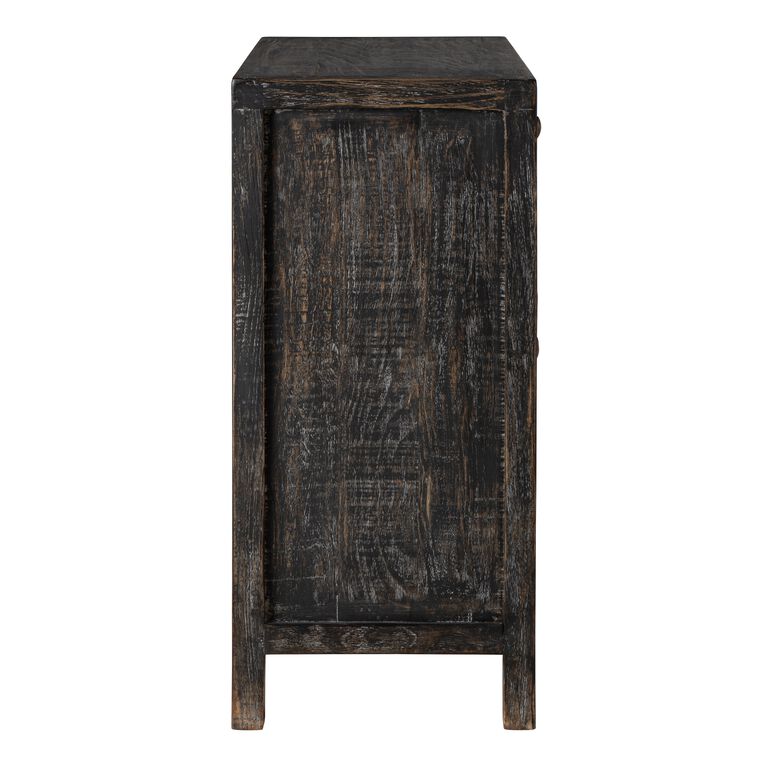 Duarte Small Reclaimed Pine Farmhouse Storage Cabinet image number 5