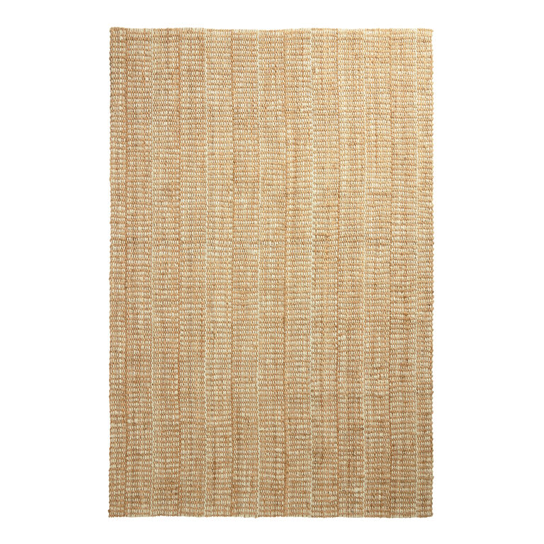 Monterey Two Tone Undyed Natural Jute Area Rug image number 1