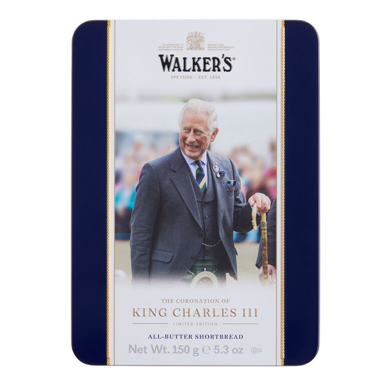 Walker's Shortbread King Charles III Coronation Tin image number 1