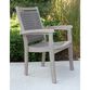 Helena Gray All Weather Outdoor Stacking Dining Armchair image number 3