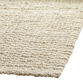 Bleached Ivory Basket Weave Jute Area Rug image number 3