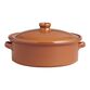 Graupera Large Round Spanish Terracotta Baking Dish with Lid image number 0