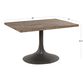 Gibson Reclaimed Pine and Metal Dining Table image number 1